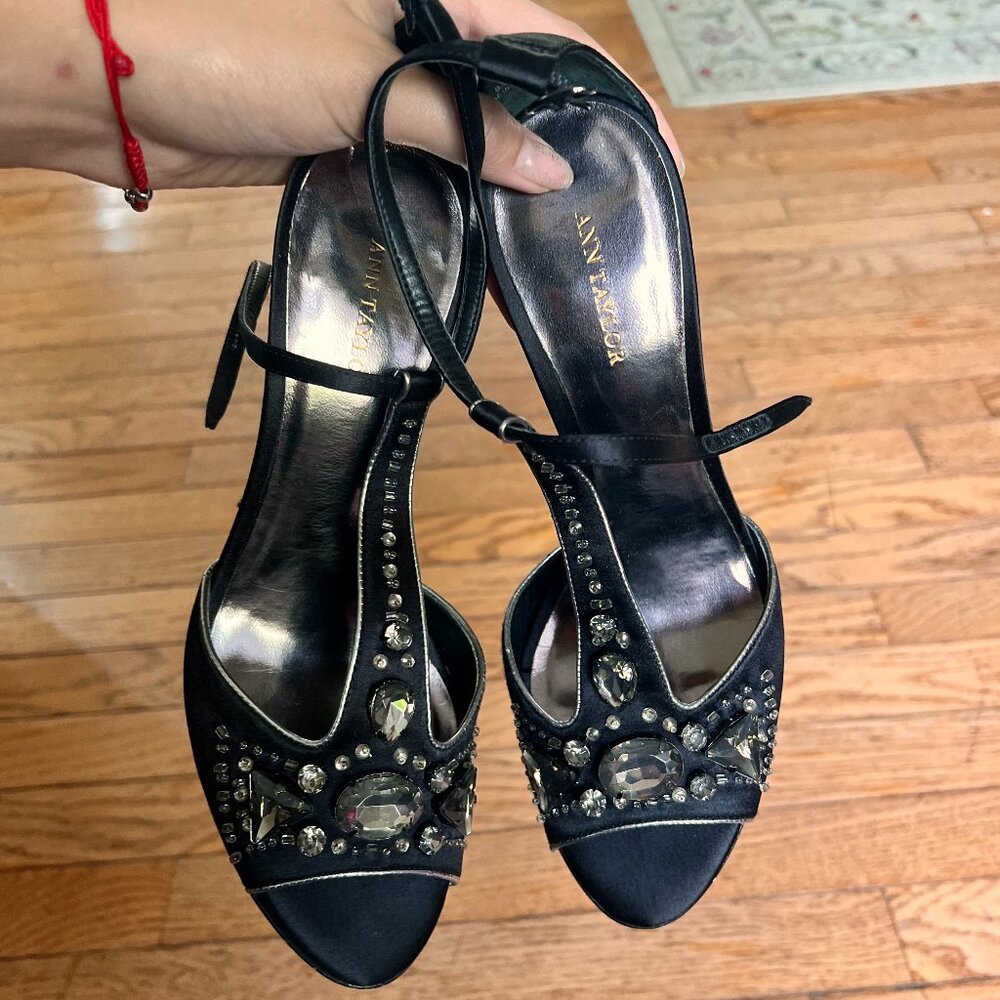 Ann Taylor Black Heels